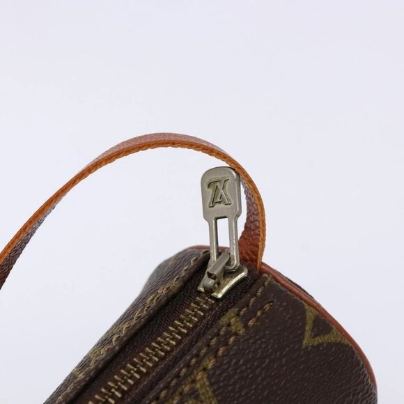 LOUIS VUITTON Monogram Papillon Pouch LV Auth - Picture 9 of 16